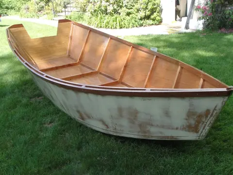 14 ft Rapid Robert: Transom detail