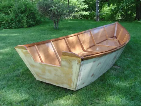 14 ft Rapid Robert: Transom detail