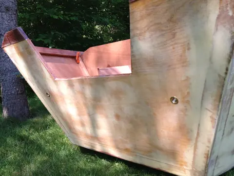 14 ft Rapid Robert: rowing seat!