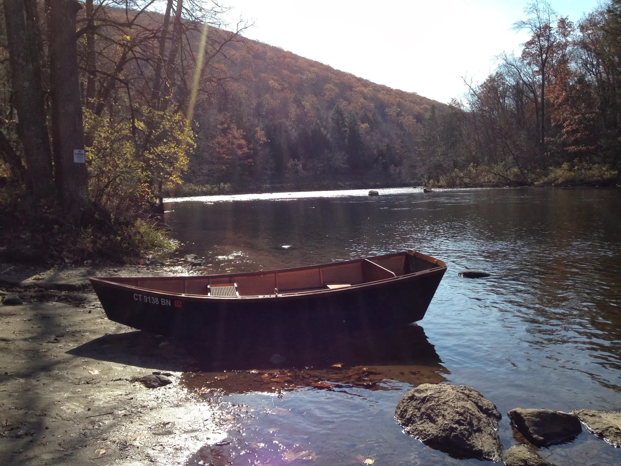 14 ft Rapid Robert: First River Run - Housatonic 11-2-13