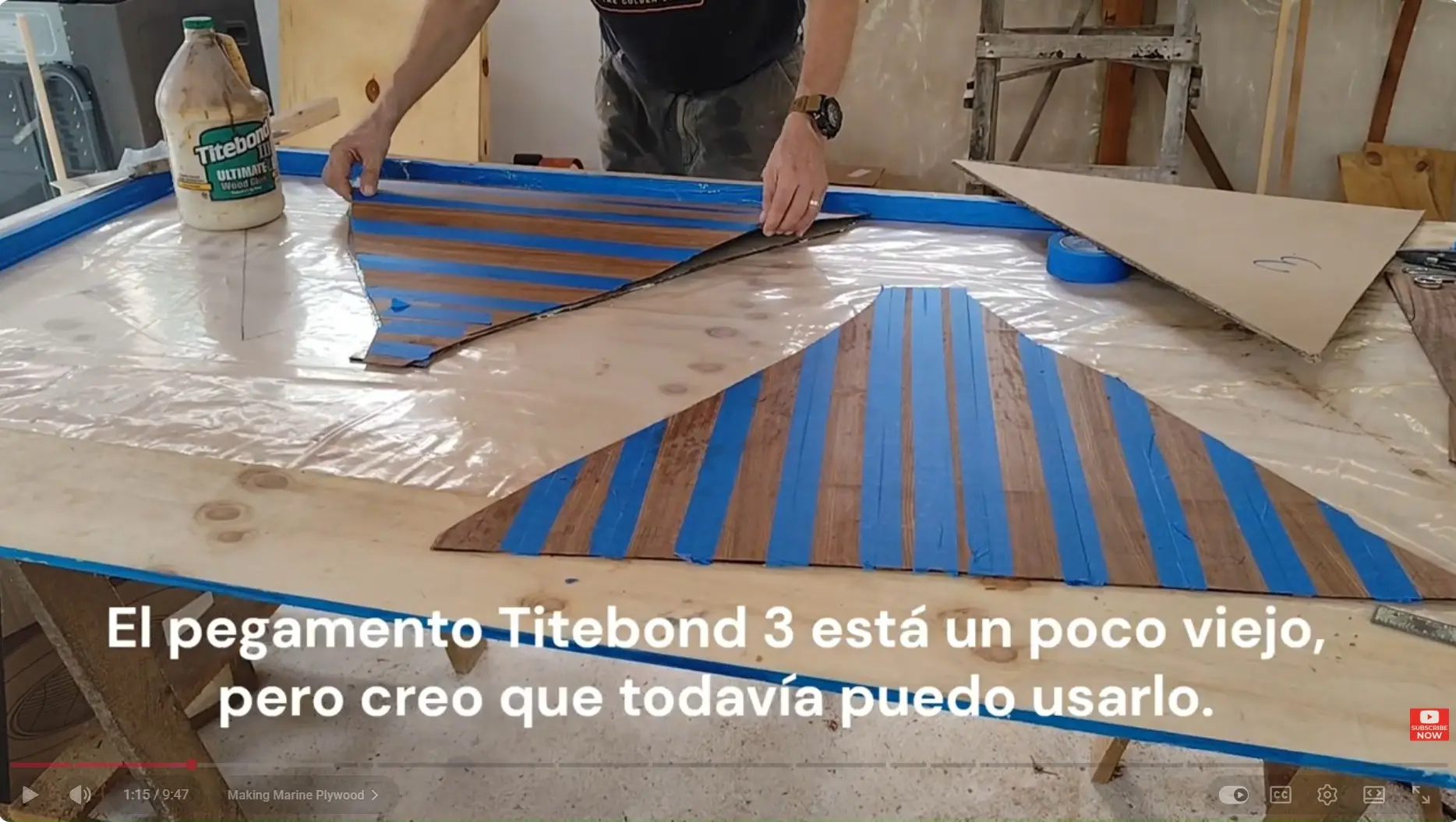 Wooden Shoe, under construction
