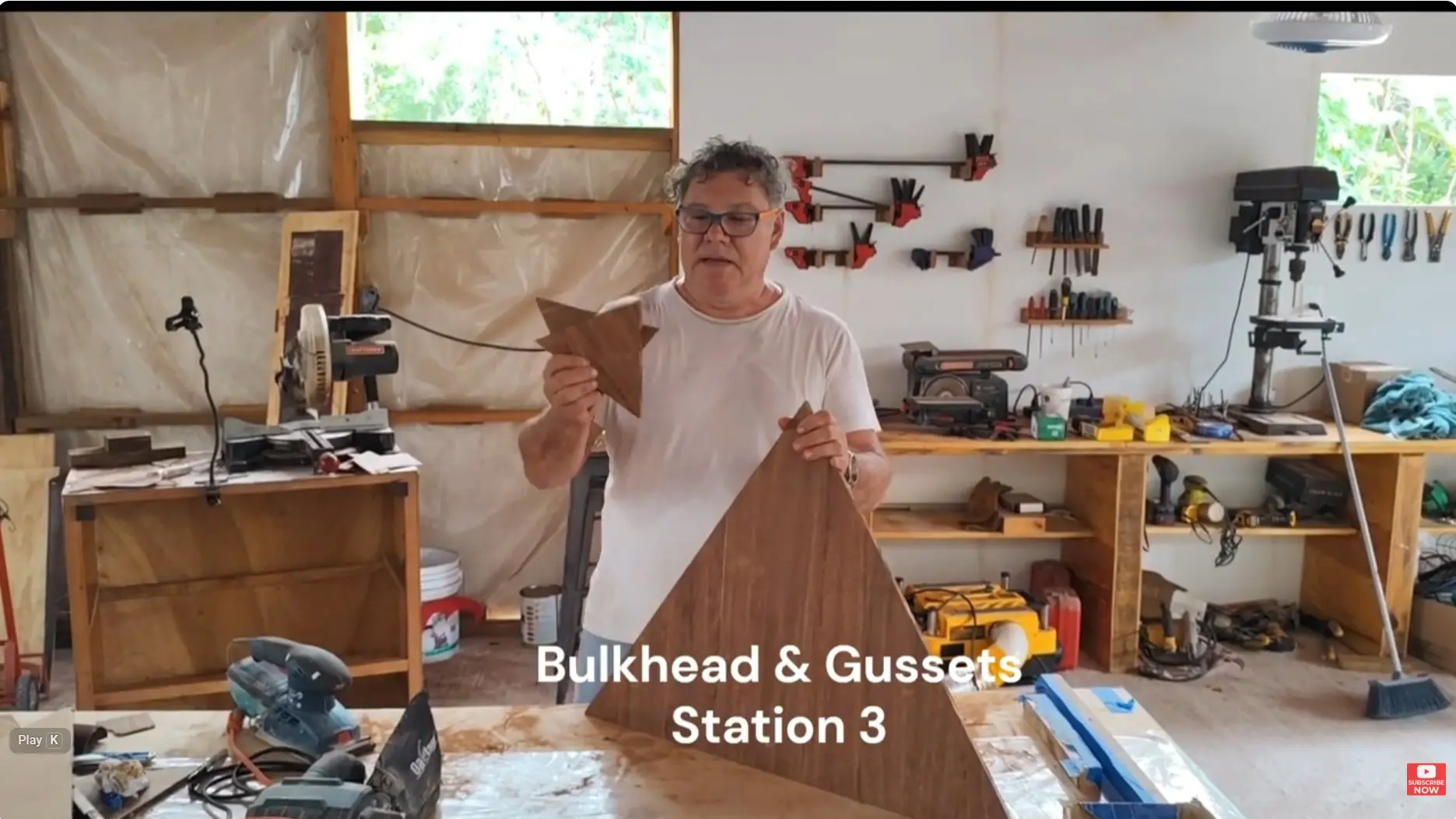 Wooden Shoe, under construction