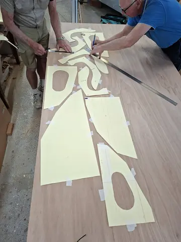 Navigator: Its taken a while to get into a rhythm on the Navigator build but John, Fred and I...