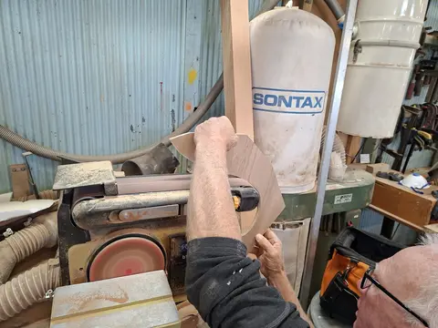 Navigator: Here are some pics of the process of making the navigator components.