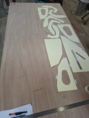 Navigator: Here are some pics of the process of making the navigator components.