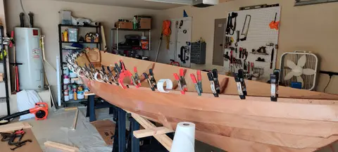 From Perfect Sailboat - Northeastern Dory from CLCBoats, 26 May 2020