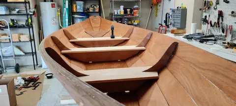 From Perfect Sailboat - Northeastern Dory from CLCBoats, 30 May 2020