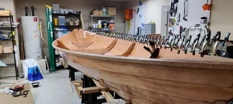 From Perfect Sailboat - Northeastern Dory from CLCBoats, 30 May 2020