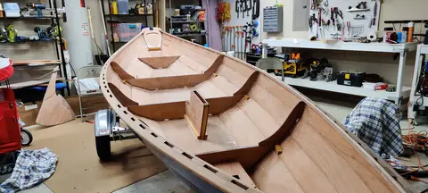 From Perfect Sailboat - Northeastern Dory from CLCBoats, 12 Jul 2020