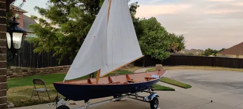 From Perfect Sailboat - Northeastern Dory from CLCBoats, 14 Aug 2020