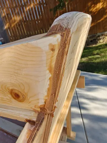 Tiny Titan: fairing & sanding