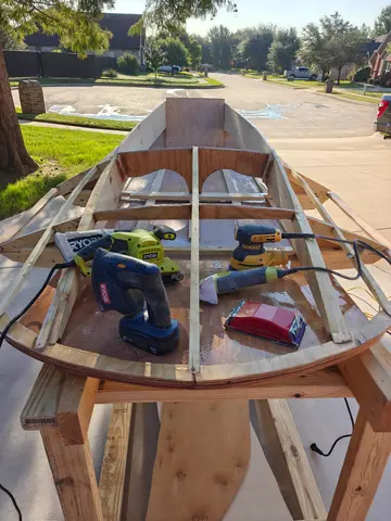 Tiny Titan: fairing & sanding