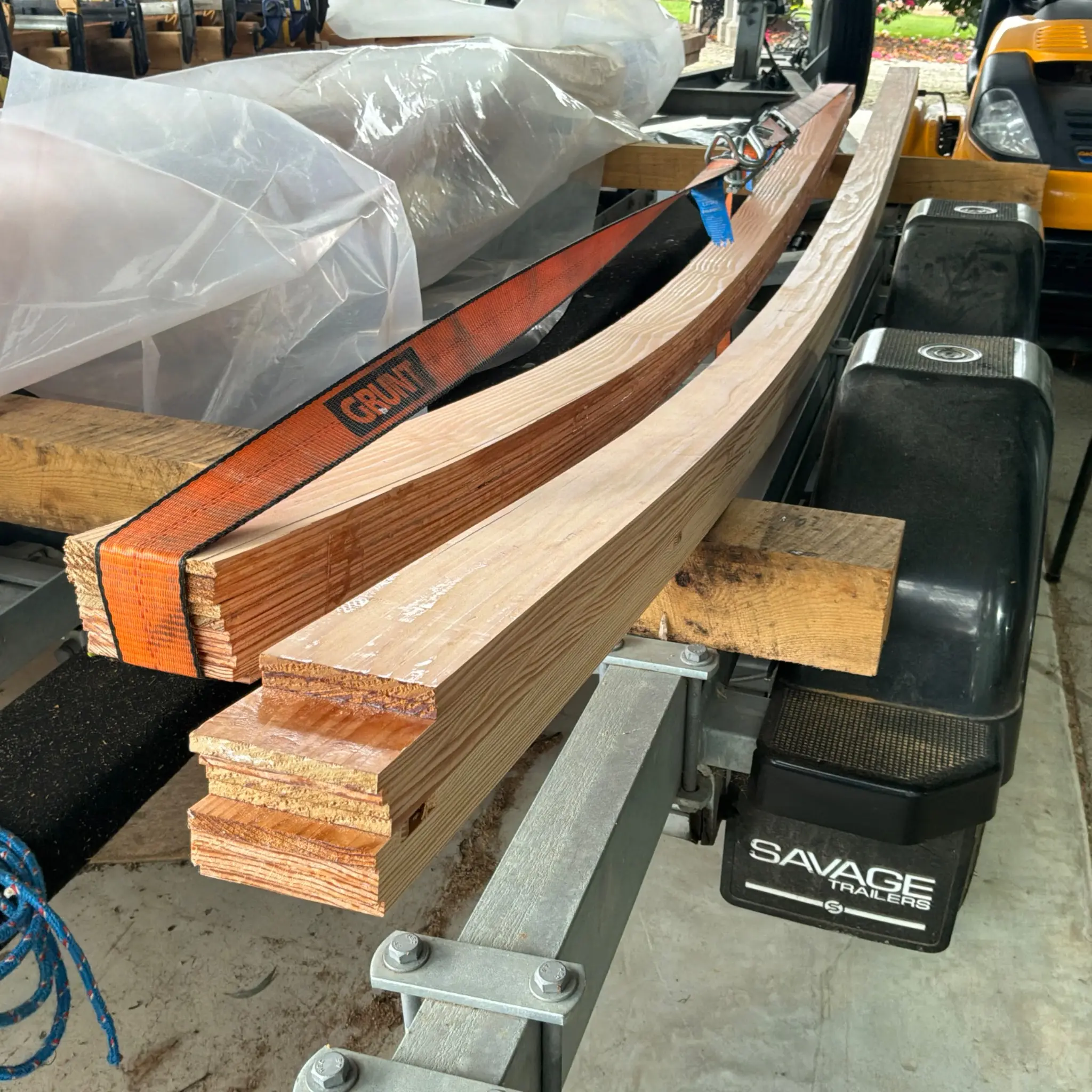 Eland 36: Cabin top beams