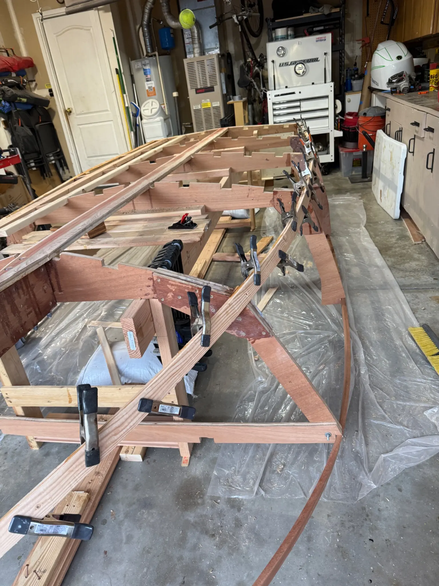 Malahini: Framing work continues