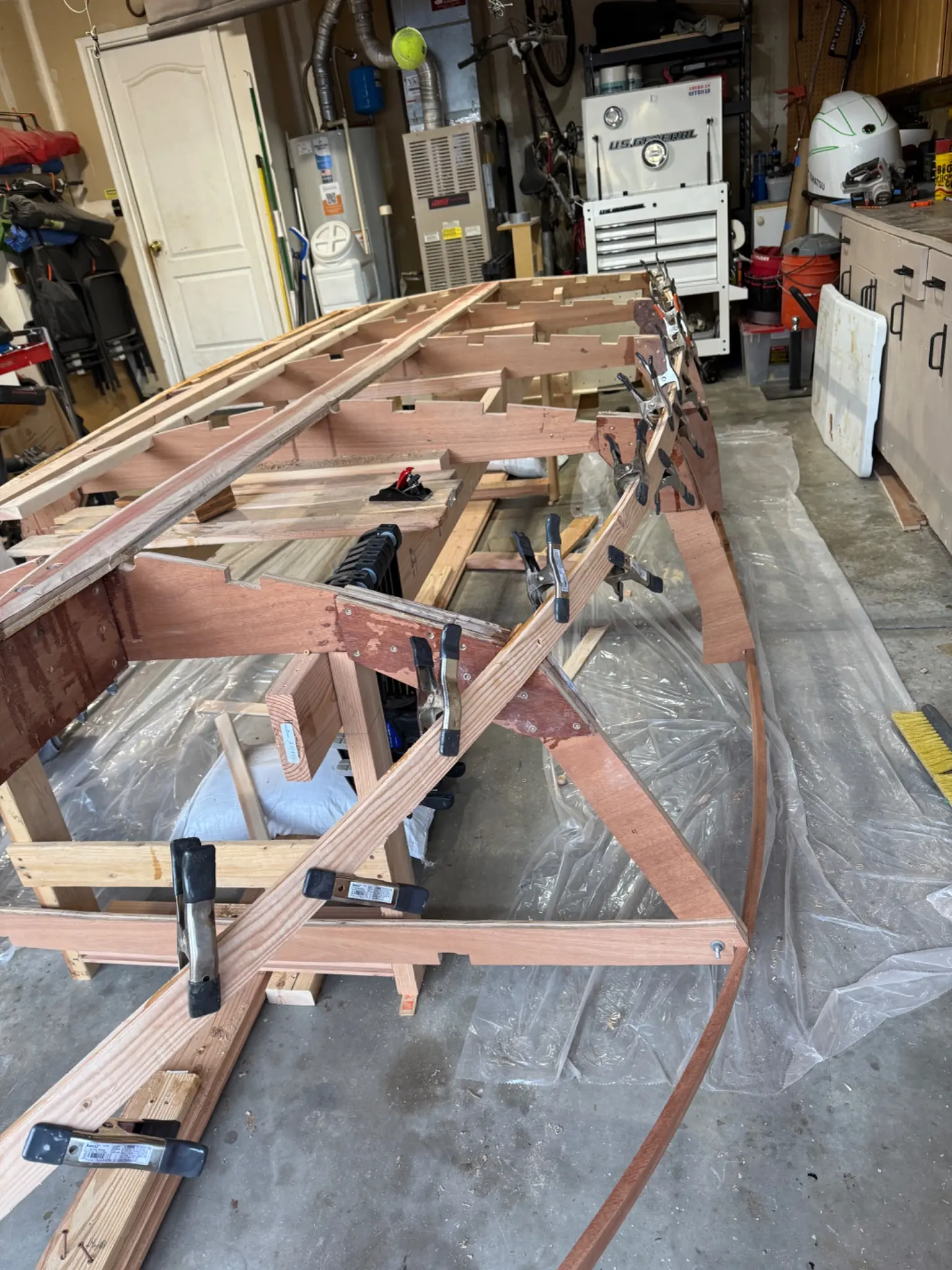 Malahini: Framing work continues