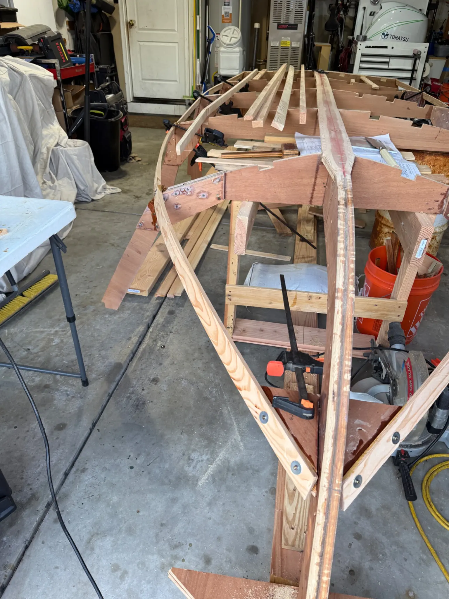 Malahini: Framing work continues