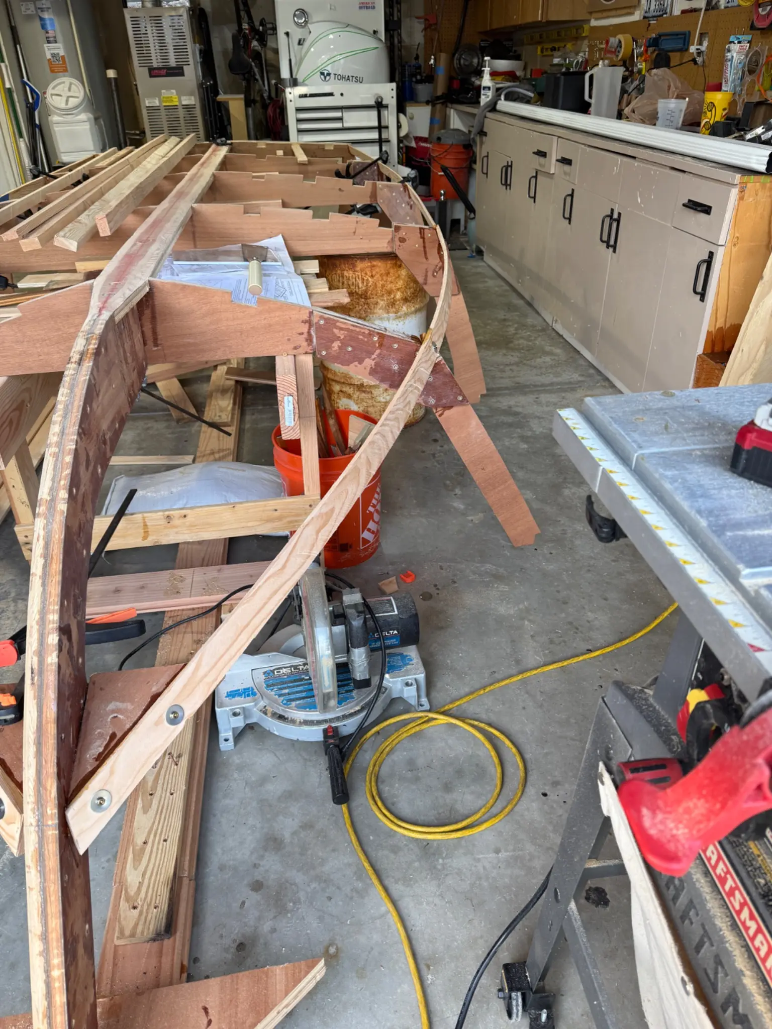 Malahini: Framing work continues