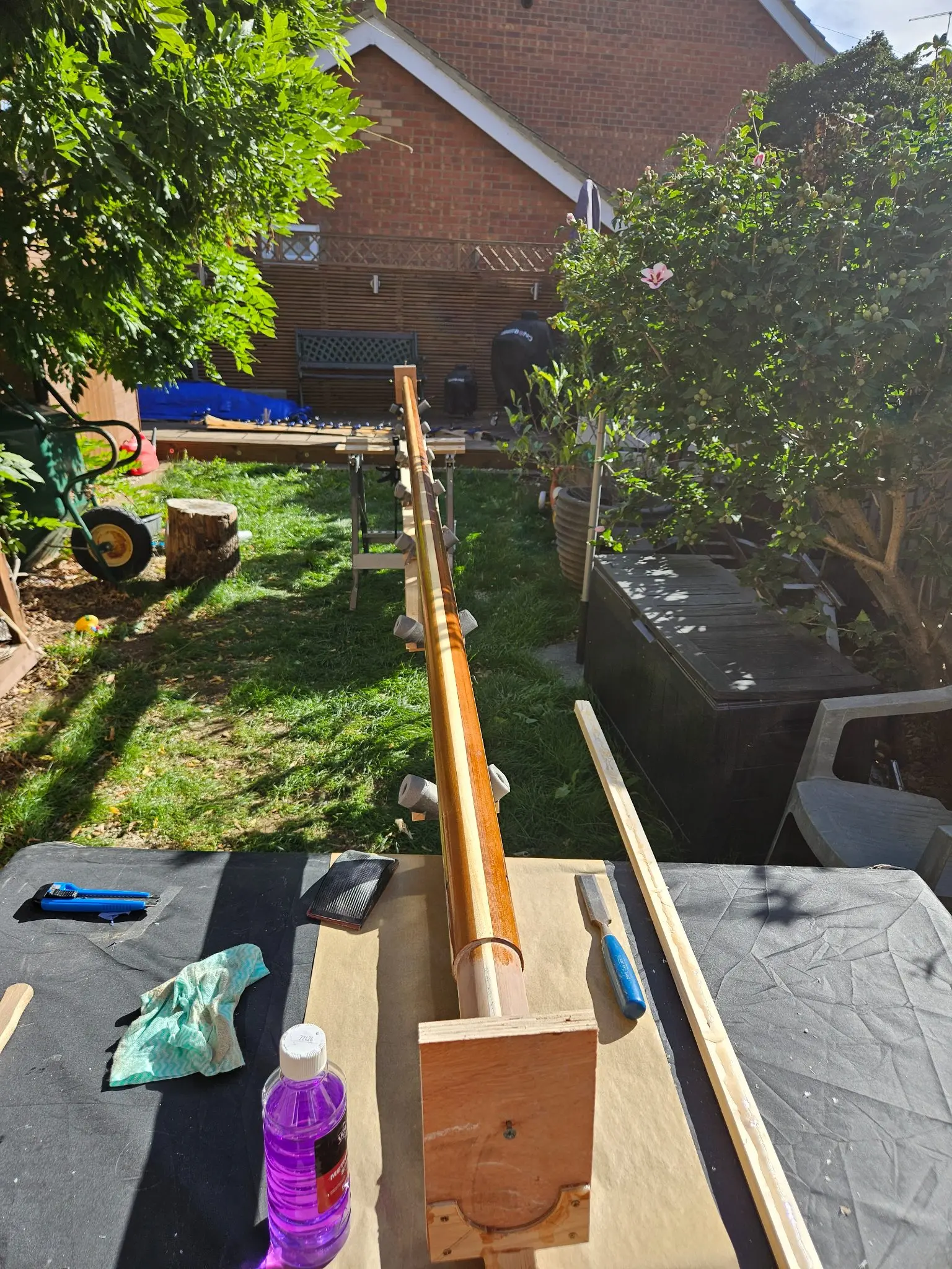 Paper Jet 14: Mast Epoxy