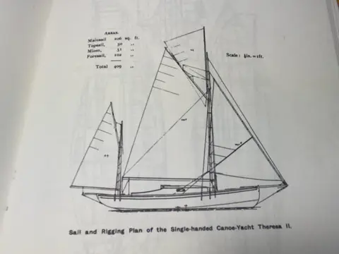 From Theresa ll, an Albert Strange yawl, 22 Sep 2026