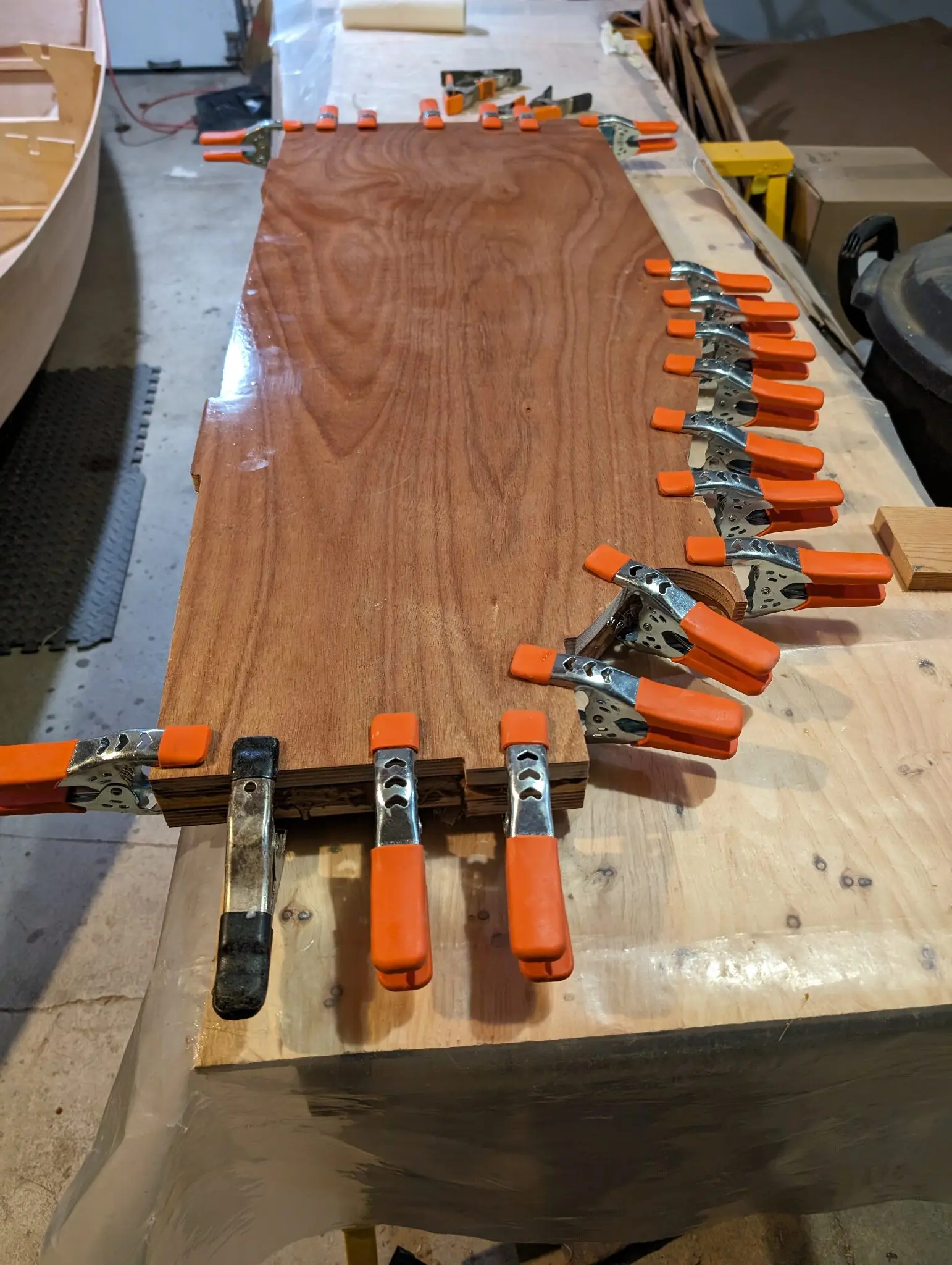 The Guider: Building the centerboard trunk