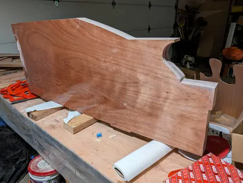 The Guider: Building the centerboard trunk
