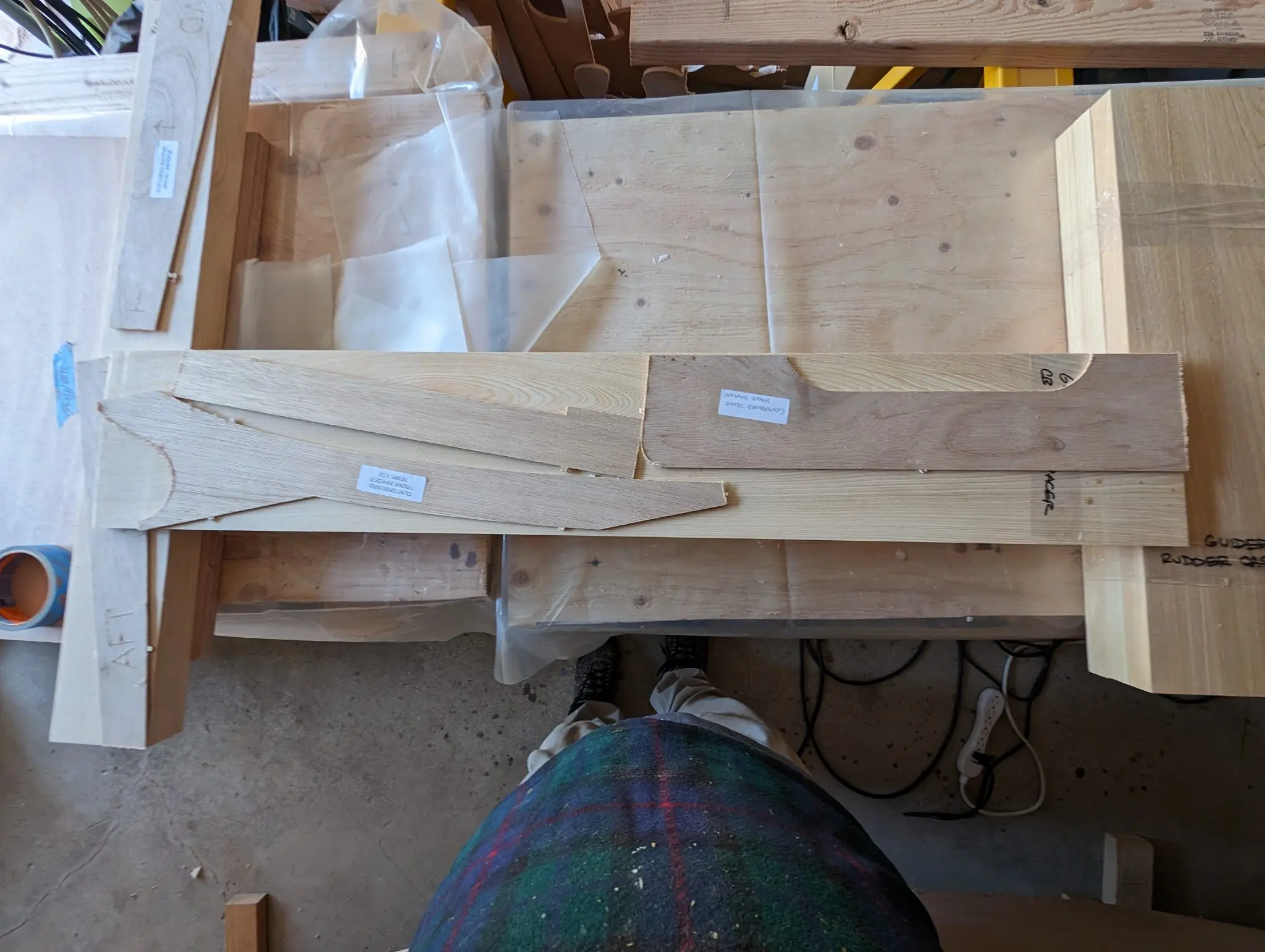 The Guider: Building the centerboard trunk
