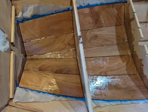 The Guider: Glassing the hull interior