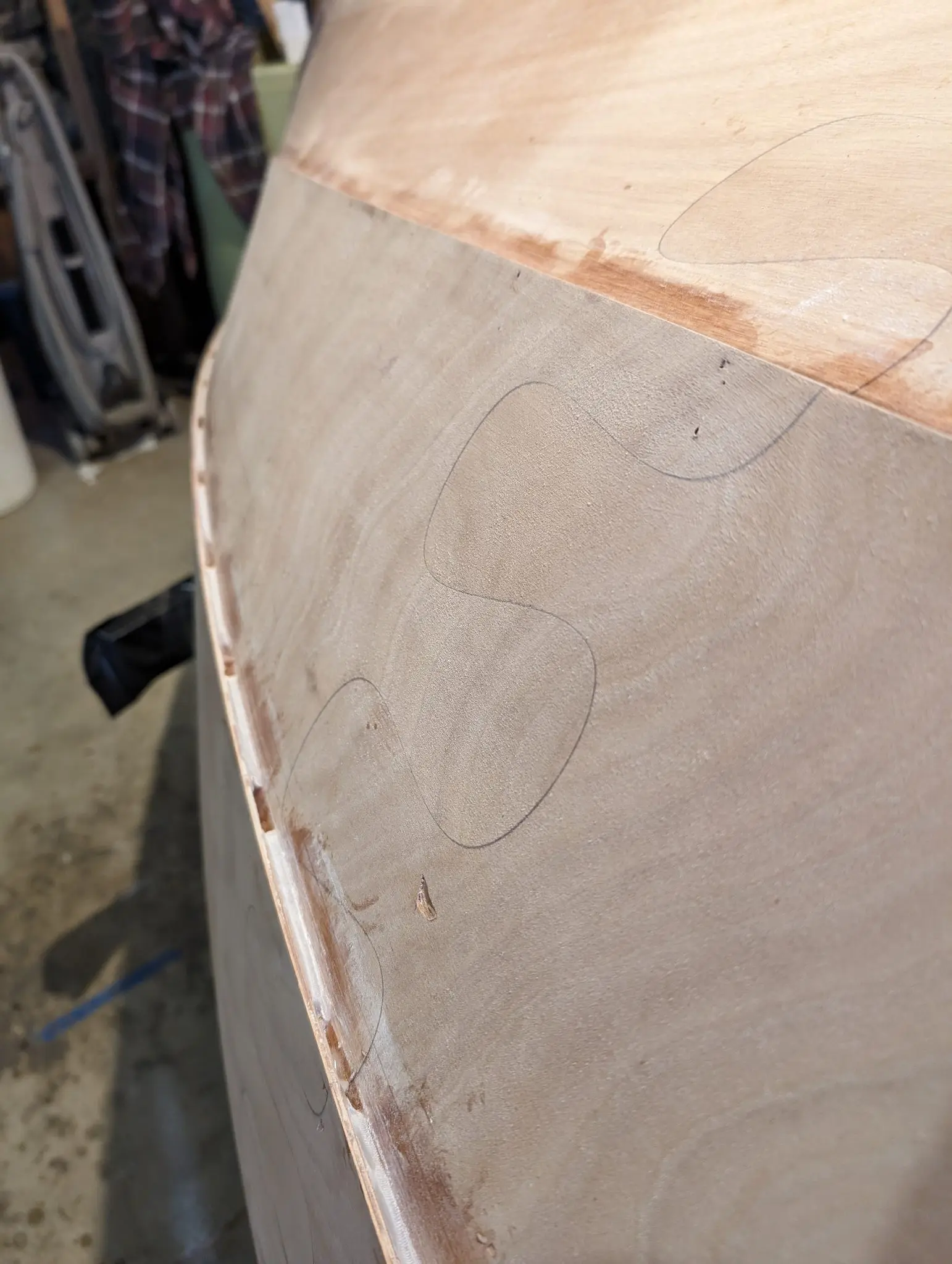 The Guider: Gluing the outside seams
