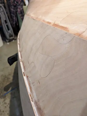The Guider: Gluing the outside seams