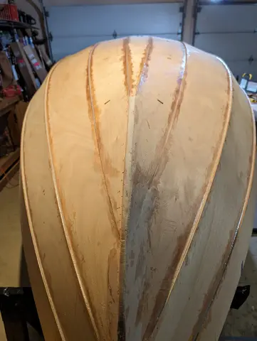 The Guider: Gluing the outside seams