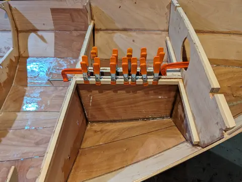 The Guider: Building and installing the rudder trunk