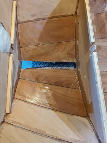 The Guider: Building and installing the rudder trunk