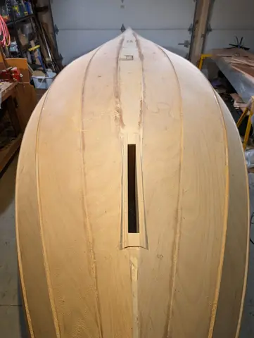 The Guider: Finishing the rudder trunk