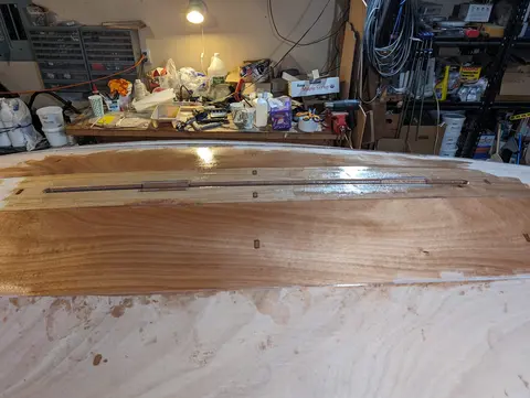 The Guider: Opening the centerboard slot