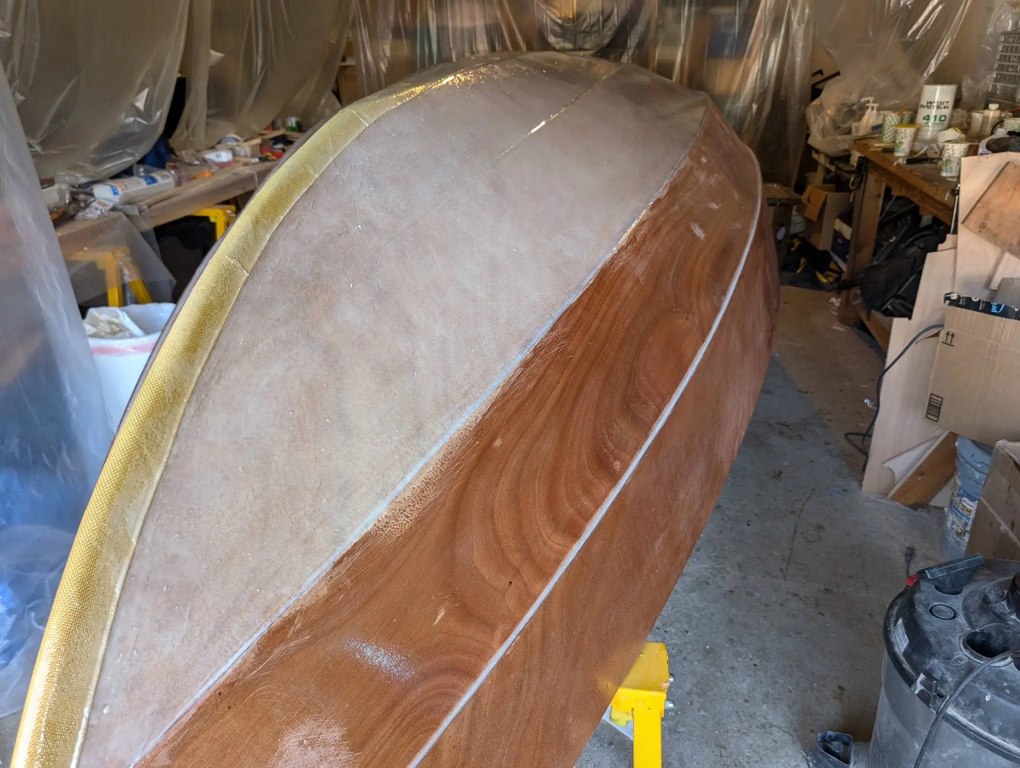 The Guider: glassing & epoxy