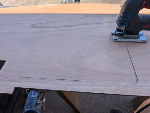 The Guider: Epoxy the cockpit decks, cutting hatches, installing hatch gutters