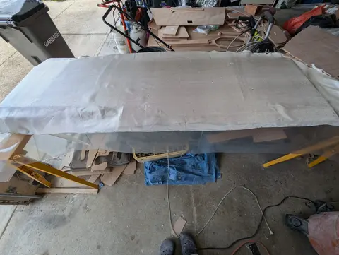 The Guider: Epoxy the cockpit decks, cutting hatches, installing hatch gutters