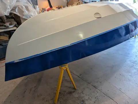 The Guider: Painting the hull