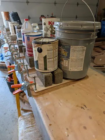 The Guider: Hatch stiffeners and one of the mast partners