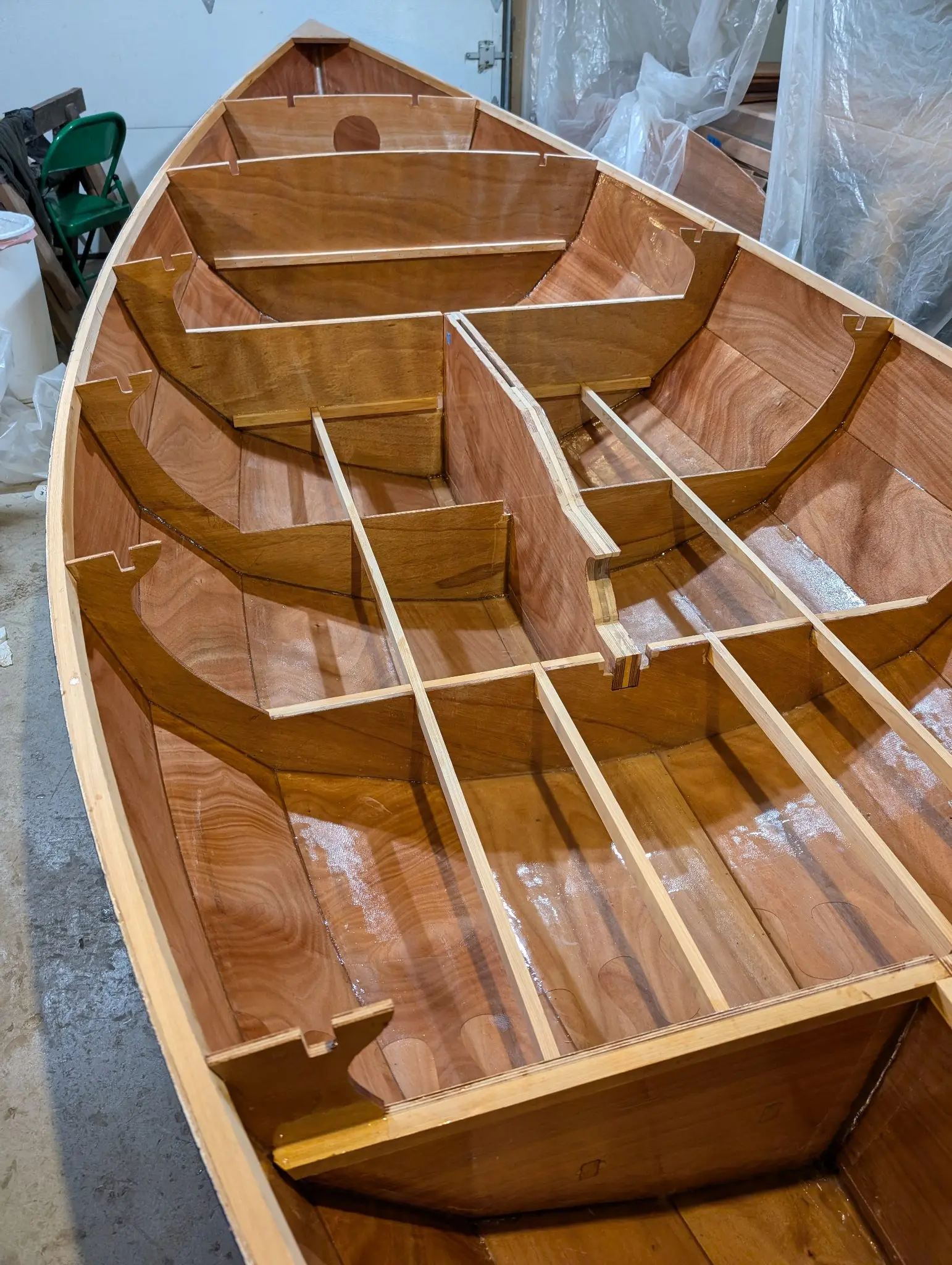 The Guider: Carrying on with the interior assembly