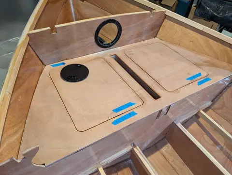 The Guider: Carrying on with the interior assembly