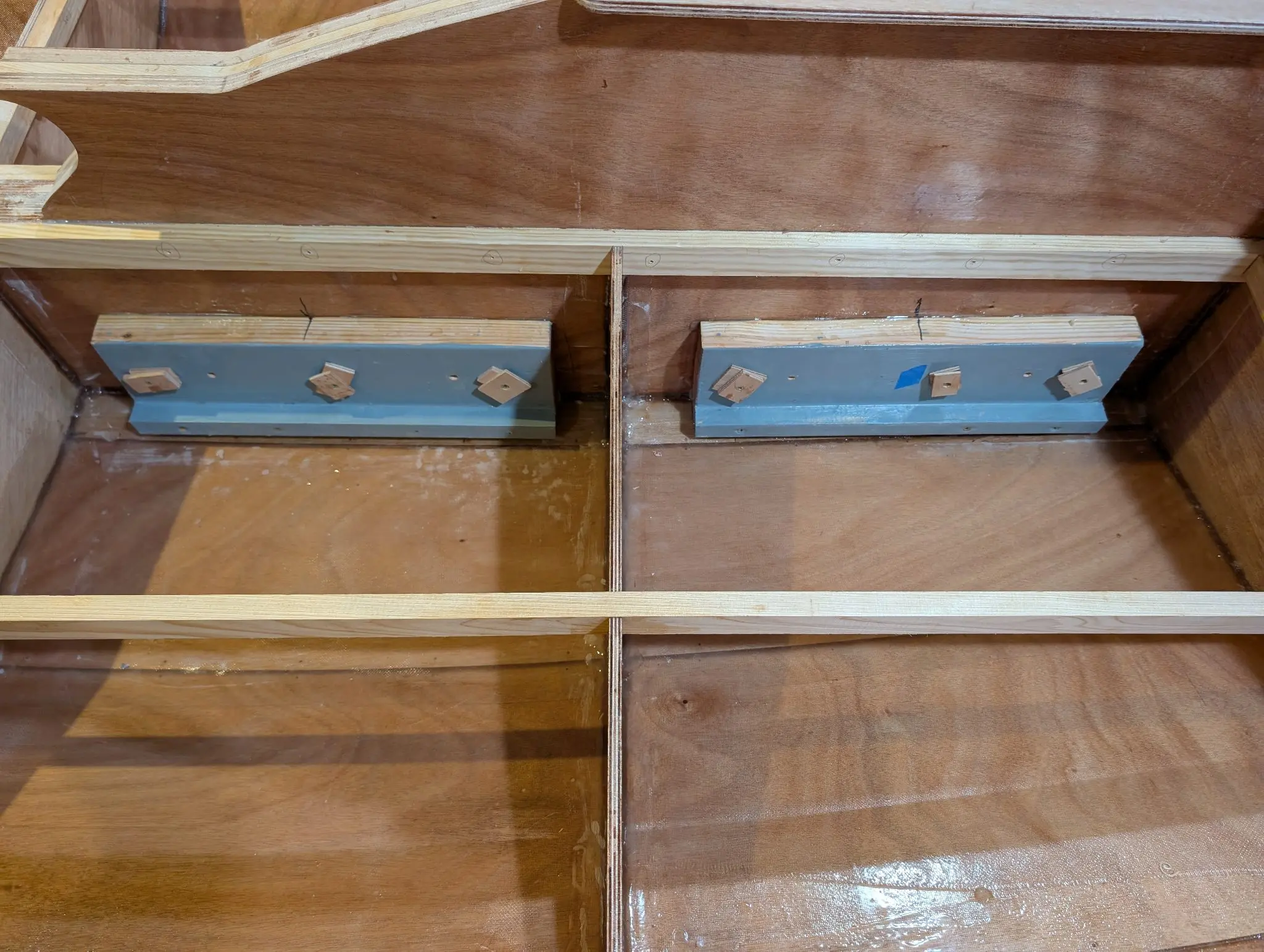 The Guider: Securing 200 lbs of lead ballast