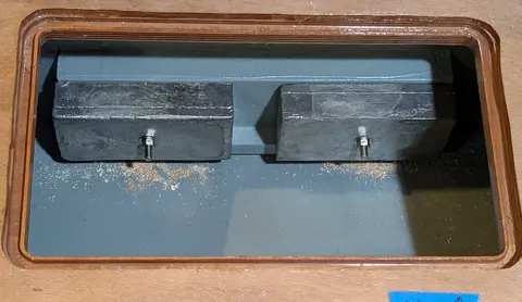 The Guider: Securing 200 lbs of lead ballast