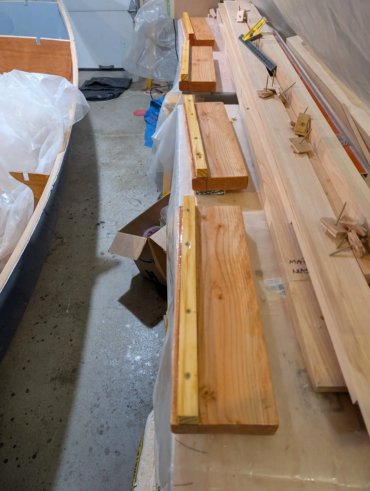 The Guider: Securing 200 lbs of lead ballast