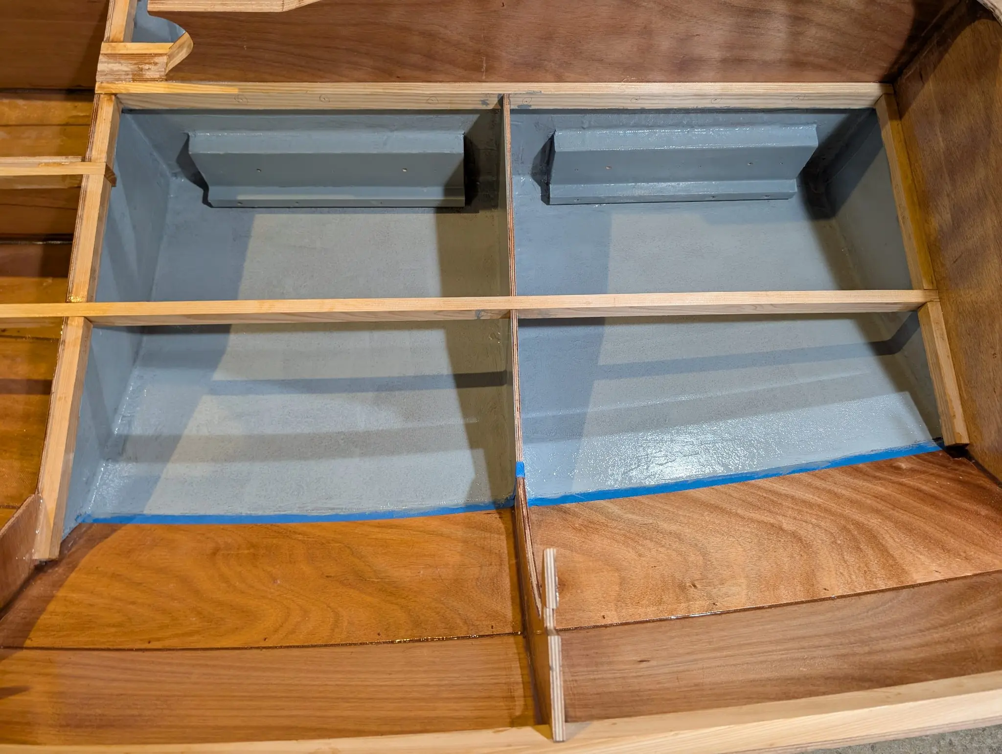 The Guider: Securing 200 lbs of lead ballast