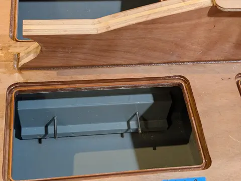 The Guider: Installed main cockpit decks