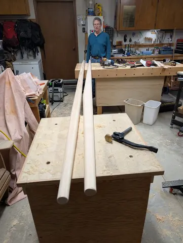 The Guider: Building spars (Part 1 of several)