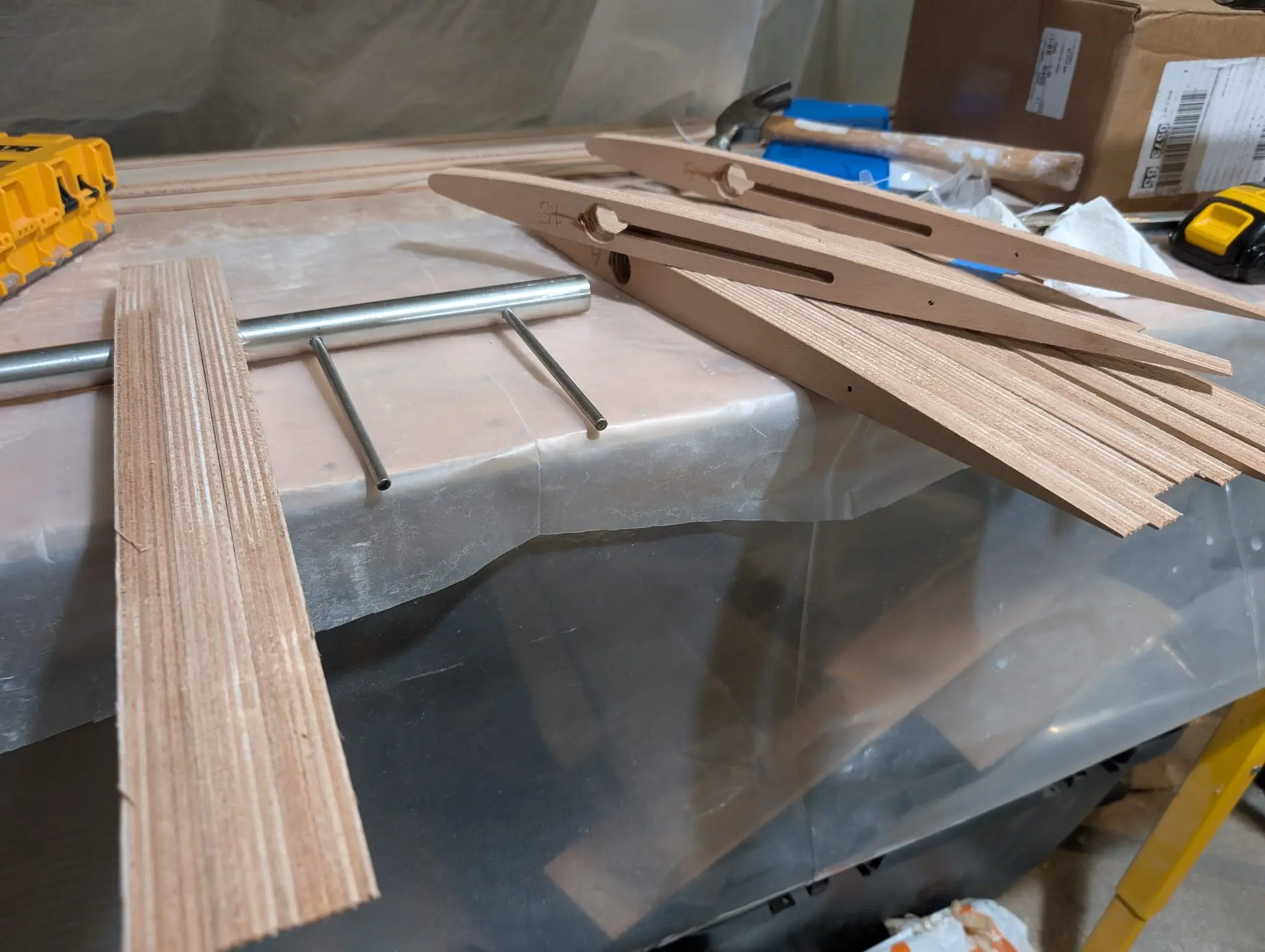 The Guider: Building the rudder blade
