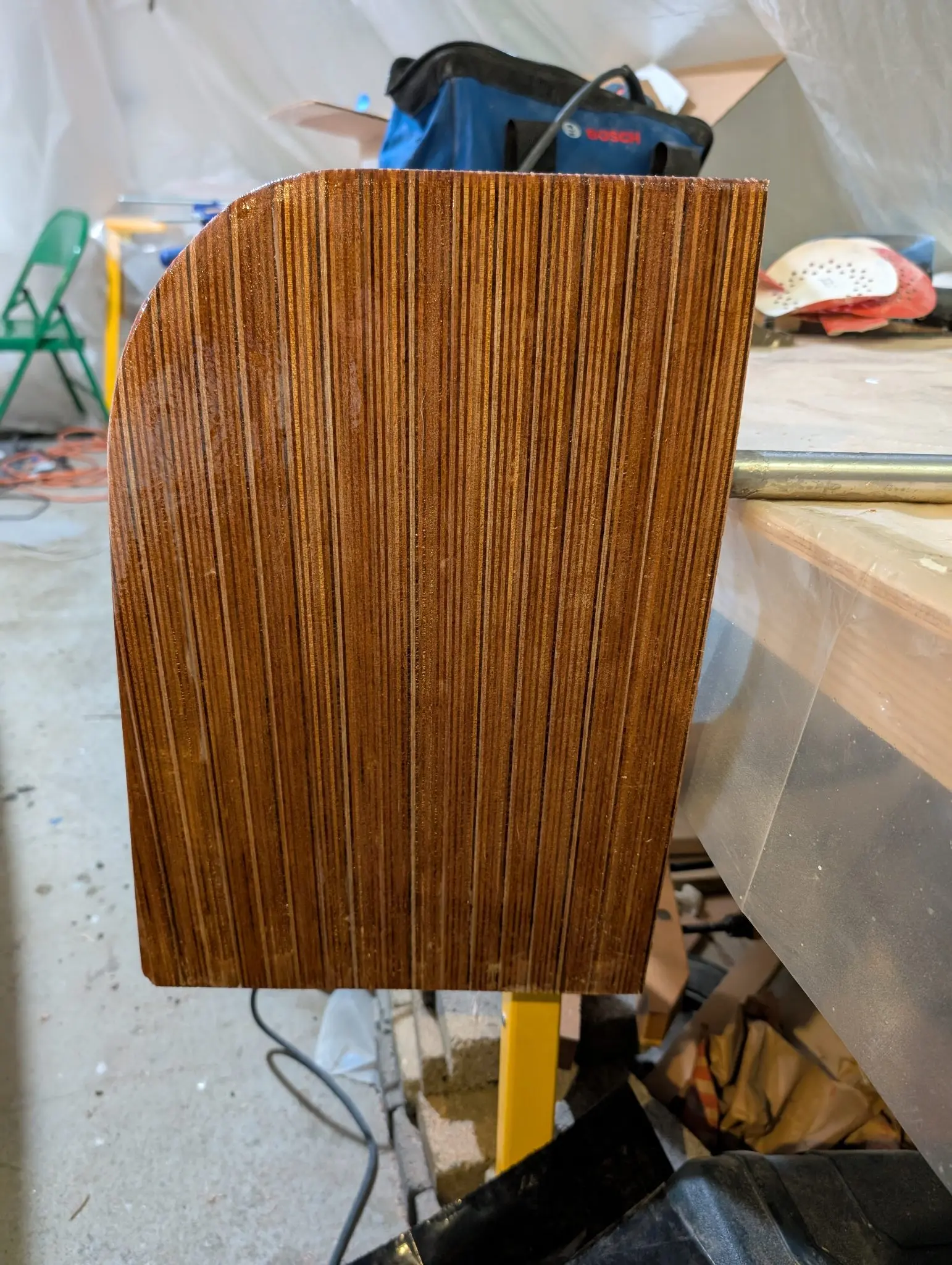 The Guider: Building the rudder blade