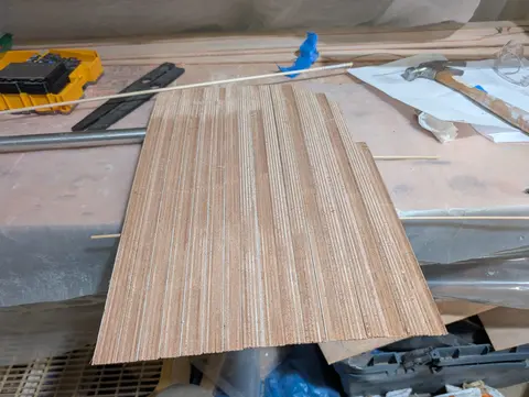 The Guider: Building the rudder blade